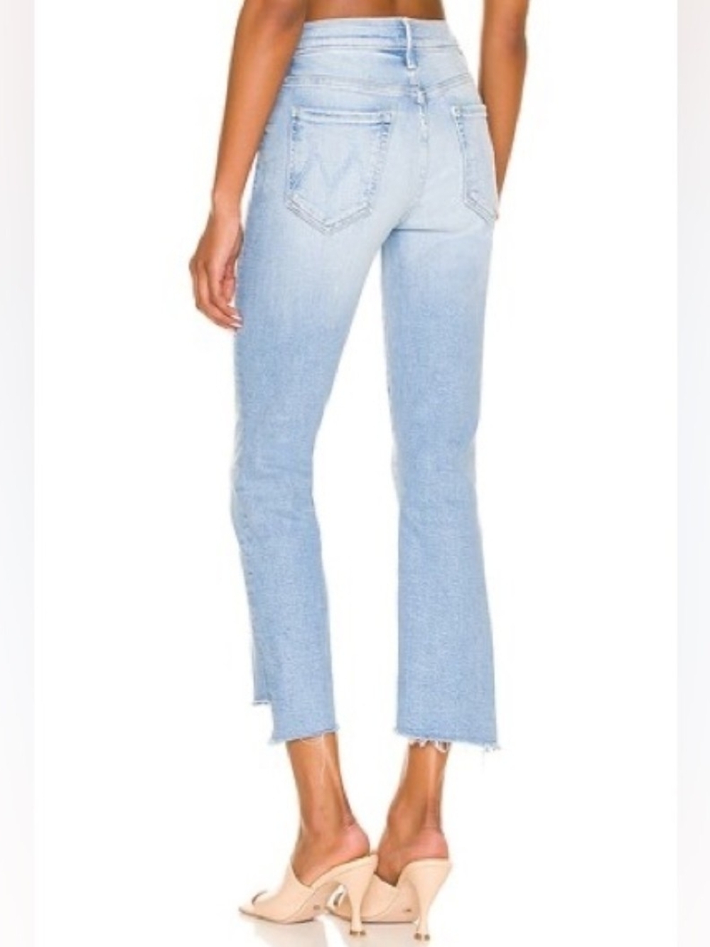 MOTHER the insider crop step fray Jeans Sz 27